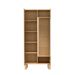 Witryna Sanden SN4 Dąb Bookmatch Jarstol