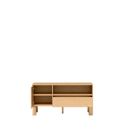 Szafka RTV Sanden SN5 Dąb Bookmatch Jarstol