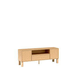 Szafka RTV Sanden SN6 Dąb Bookmatch Jarstol