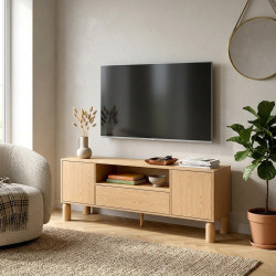 Szafka RTV Sanden SN6 Dąb Bookmatch Jarstol