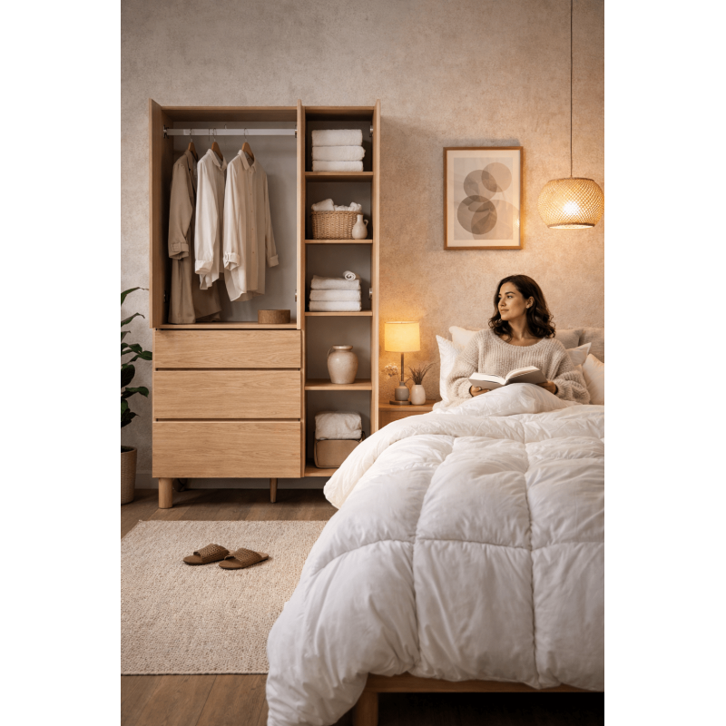 Szafa Sanden SN9 Dąb Bookmatch Jarstol