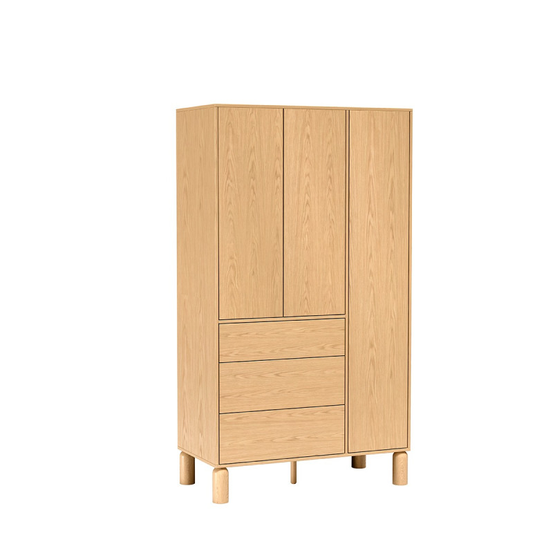 Szafa SN-9 Sanden Dąb Bookmatch | Domowanie.pl