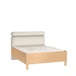 Łóżko 160x200 Sanden SN11 Dąb Bookmatch Jarstol