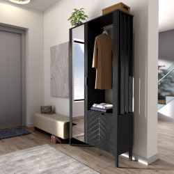 Garderoba Malumi MM11 Jarstol Czarny Painflow