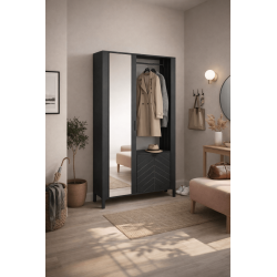 Garderoba Malumi MM11 Jarstol Czarny Painflow