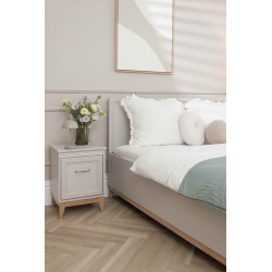 Łóżko z pojemnikiem 140x200 Windsor W17 Jarstol