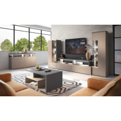 Stolik Kawowy Serio Typ 99 Congo/Antracyt/Czarny Helvetia Wieruszów