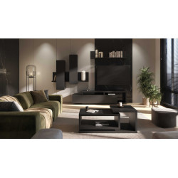 Meblościanka Bota Typ 09 Czarny supermat Helvetia Wieruszów