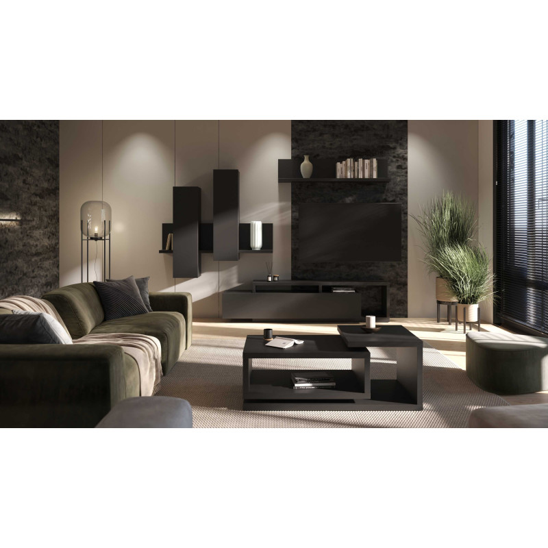 Witryna wisząca Bota Typ 04 Czarny supermat Helvetia Wieruszów