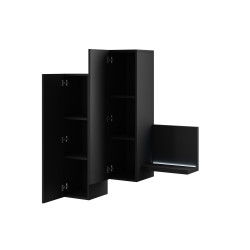 Witryna wisząca Bota Typ 04 Czarny supermat Helvetia Wieruszów