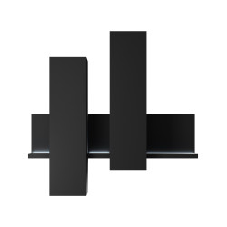 Witryna wisząca Bota Typ 04 Czarny supermat Helvetia Wieruszów