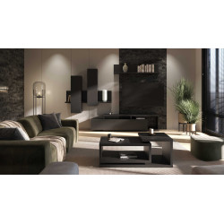 Stolik kawowy Bota Typ 97 Czarny supermat Helvetia Wieruszów