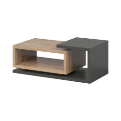 Stolik kawowy Bota Typ 97 Antracyt/Dąb Ribbec Helvetia Wieruszów
