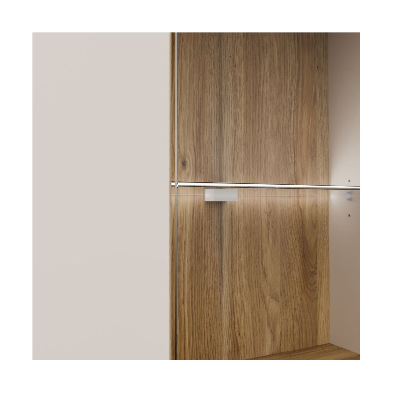 Witryna 94 cm Seravel SVLV621L piaskowy/dąb mauvella