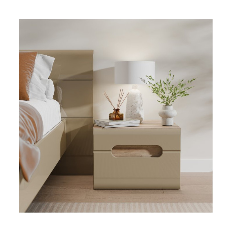 Szafka nocna 50 cm Tiziano TZMK02 dąb antyczny