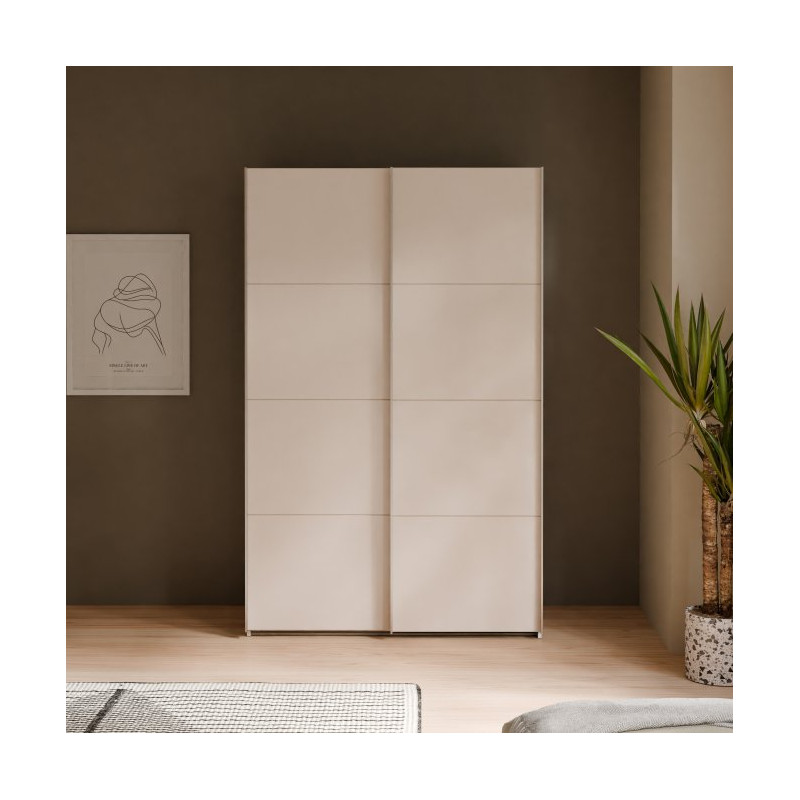 Szafa przesuwna 120 cm Sophistispace SSQS62411 piaskowy