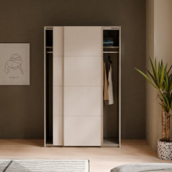 Szafa przesuwna 120 cm Sophistispace SSQS62411 piaskowy