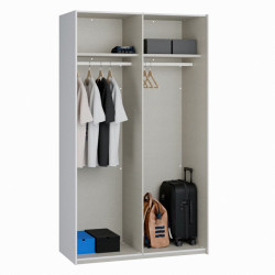 Szafa przesuwna 120 cm z lustrem Sophistispace SSQS62412 biały
