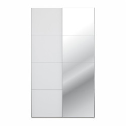 Szafa przesuwna 120 cm z lustrem Sophistispace SSQS62412 biały