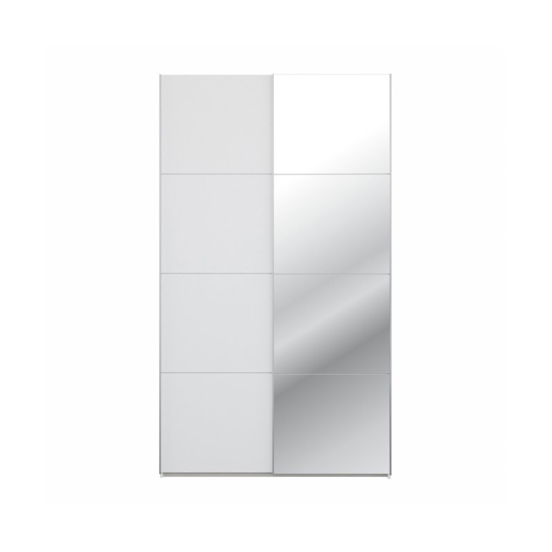 Szafa przesuwna 120 cm z lustrem Sophistispace SSQS62412 biały