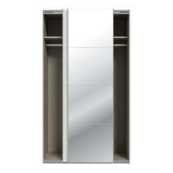 Szafa przesuwna 120 cm z lustrem Sophistispace SSQS62412 biały