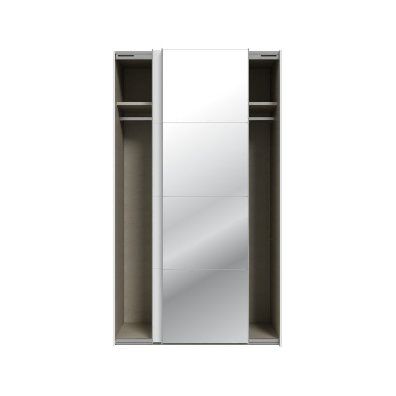 Szafa przesuwna 120 cm z lustrem Sophistispace SSQS62412 biały