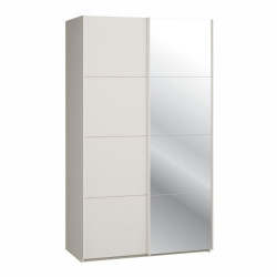 Szafa przesuwna 120 cm z lustrem Sophistispace SSQS62412 beżowy