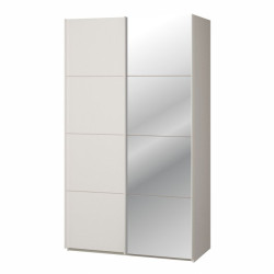 Szafa przesuwna 120 cm z lustrem Sophistispace SSQS62412 beżowy