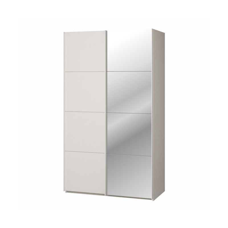 Szafa przesuwna 120 cm z lustrem Sophistispace SSQS62412 beżowy