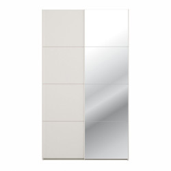 Szafa przesuwna 120 cm z lustrem Sophistispace SSQS62412 beżowy