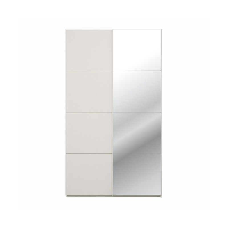 Szafa przesuwna 120 cm z lustrem Sophistispace SSQS62412 beżowy