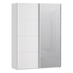 Szafa przesuwna 150 cm z lustrem Sophistispace SSQS72414 biały