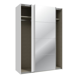 Szafa przesuwna 150 cm z lustrem Sophistispace SSQS72414 biały
