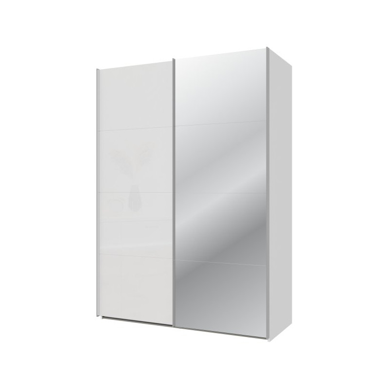 Szafa przesuwna 150 cm z lustrem Sophistispace SSQS72414 biały