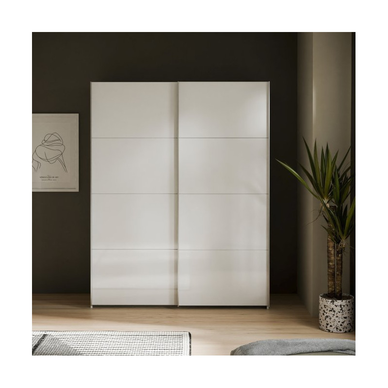 Szafa przesuwna 150 cm Sophistispace SSQS72411 biały połysk