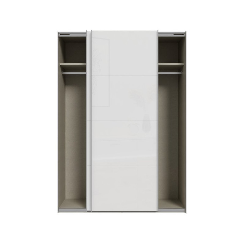 Szafa przesuwna 150 cm Sophistispace SSQS72411 biały połysk