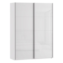 Szafa przesuwna 150 cm Sophistispace SSQS72411 biały połysk