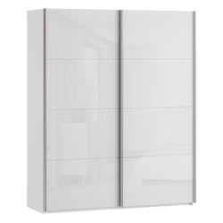 Szafa przesuwna 170 cm Sophistispace SSQS82411 biały połysk
