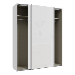 Szafa przesuwna 170 cm Sophistispace SSQS82411 biały połysk