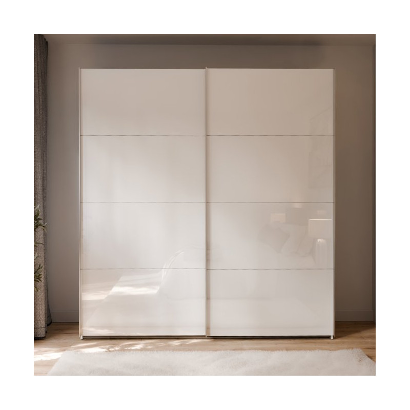 Szafa przesuwna 200 cm Sophistispace SSQS32411 biały połysk