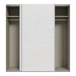Szafa przesuwna 200 cm Sophistispace SSQS32411 biały połysk