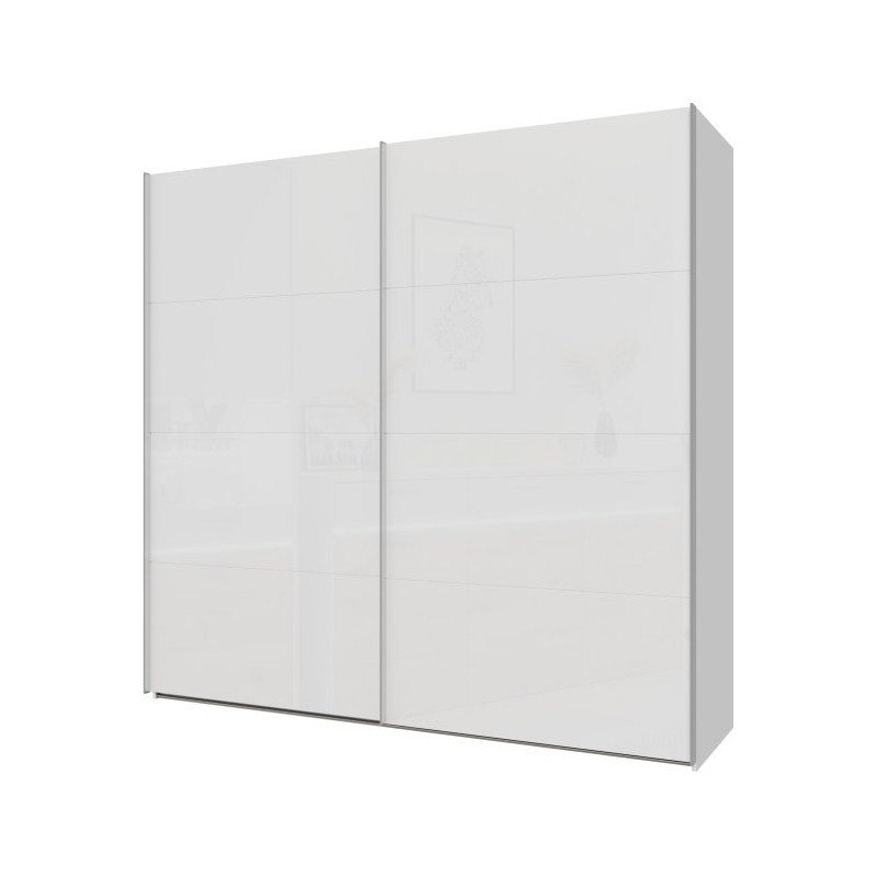 Szafa przesuwna 220 cm Sophistispace SSQS92411 biały połysk