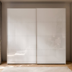Szafa przesuwna 220 cm Sophistispace SSQS92411 biały połysk