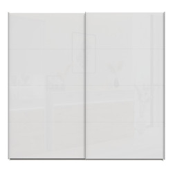 Szafa przesuwna 220 cm Sophistispace SSQS92411 biały połysk