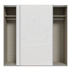 Szafa przesuwna 220 cm Sophistispace SSQS92411 biały połysk