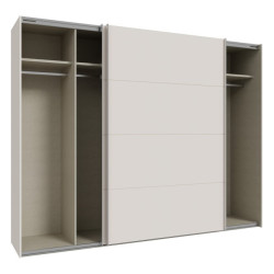Szafa przesuwna 270 cm Sophistispace SSQS12411 piaskowy