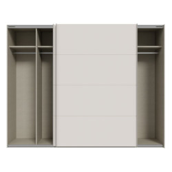 Szafa przesuwna 270 cm Sophistispace SSQS12411 piaskowy
