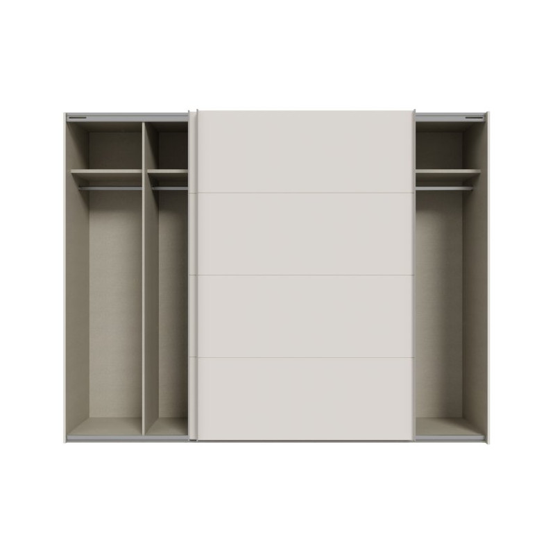 Szafa przesuwna 270 cm Sophistispace SSQS12411 piaskowy