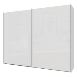 Szafa przesuwna 270 cm Sophistispace SSQS12411 biały połysk