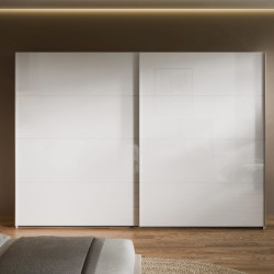 Szafa przesuwna 270 cm Sophistispace SSQS12411 biały połysk